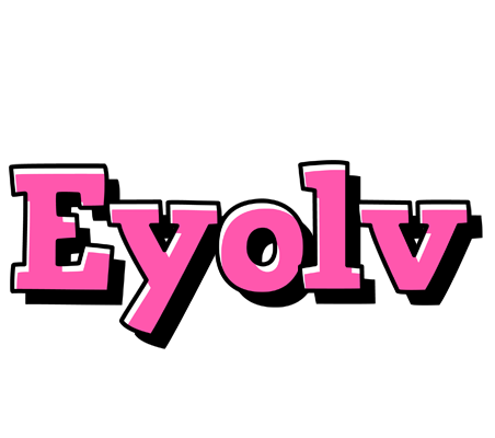 Eyolv girlish logo
