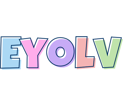 Eyolv pastel logo