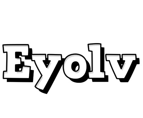 Eyolv snowing logo