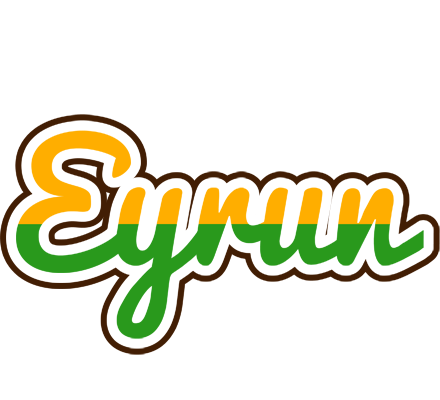 Eyrun banana logo