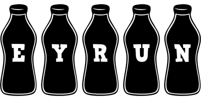 Eyrun bottle logo