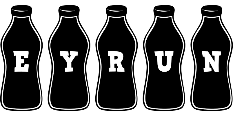 Eyrun bottle logo