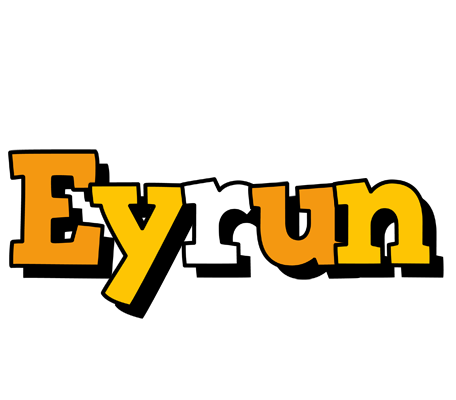 Eyrun cartoon logo