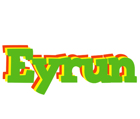 Eyrun crocodile logo