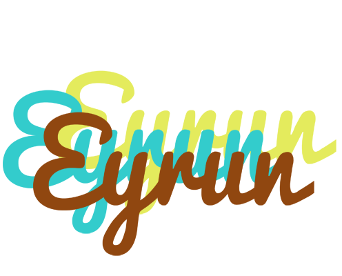 Eyrun cupcake logo