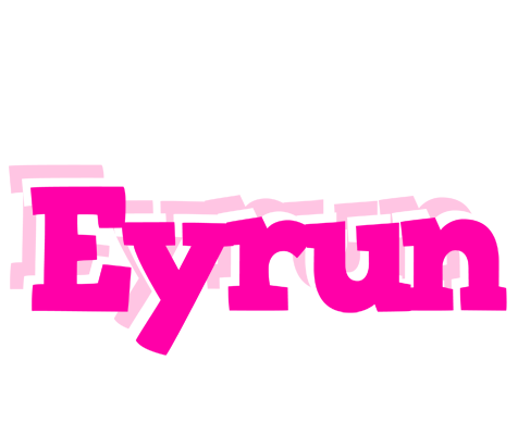 Eyrun dancing logo