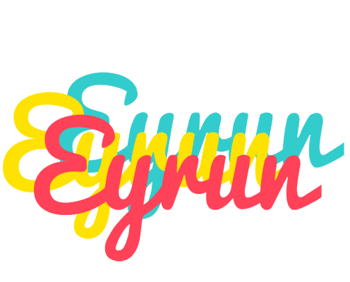 Eyrun disco logo