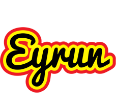 Eyrun flaming logo