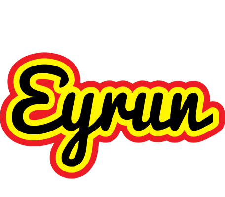 Eyrun flaming logo