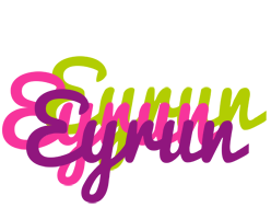 Eyrun flowers logo