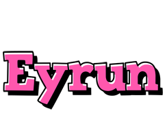 Eyrun girlish logo