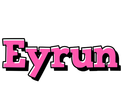 Eyrun girlish logo