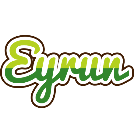 Eyrun golfing logo