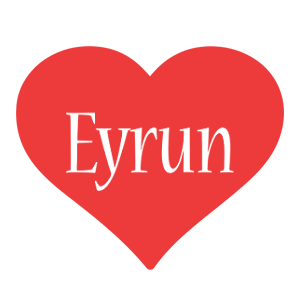 Eyrun love logo