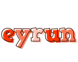 Eyrun paint logo