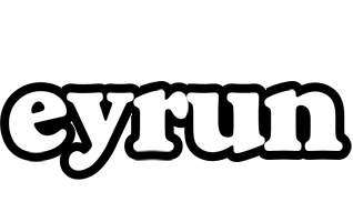 Eyrun panda logo