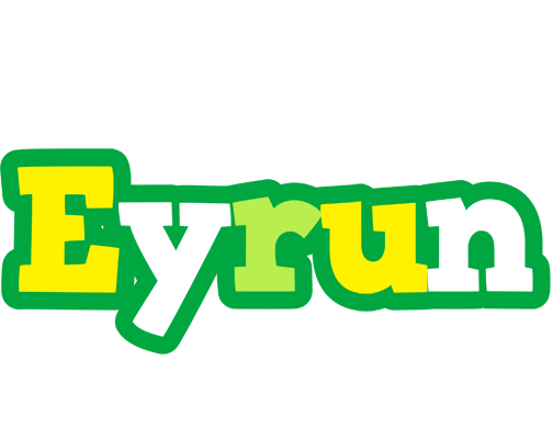 Eyrun soccer logo