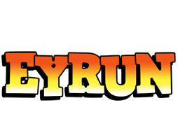 Eyrun sunset logo