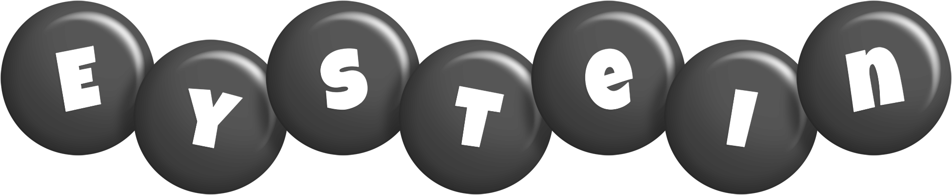 Eystein candy-black logo