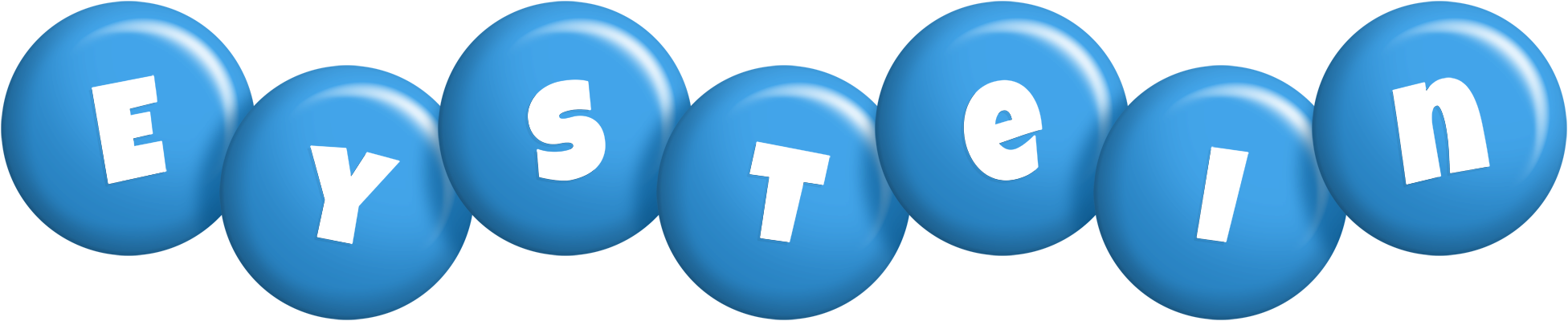 Eystein candy-blue logo