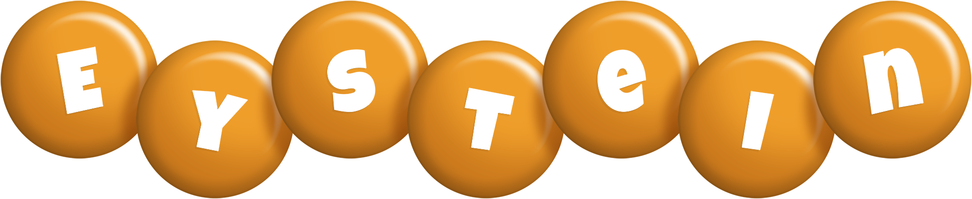 Eystein candy-orange logo