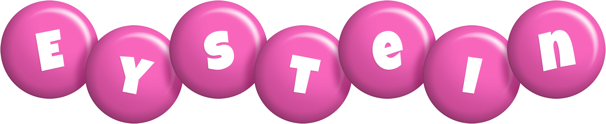 Eystein candy-pink logo