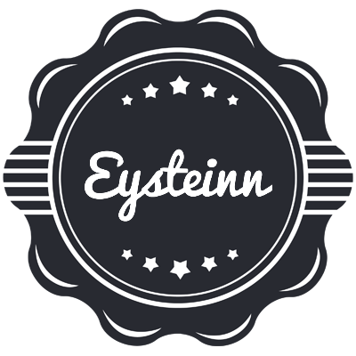 Eysteinn badge logo