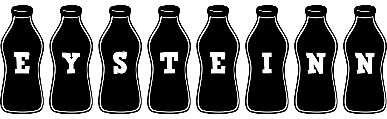 Eysteinn bottle logo
