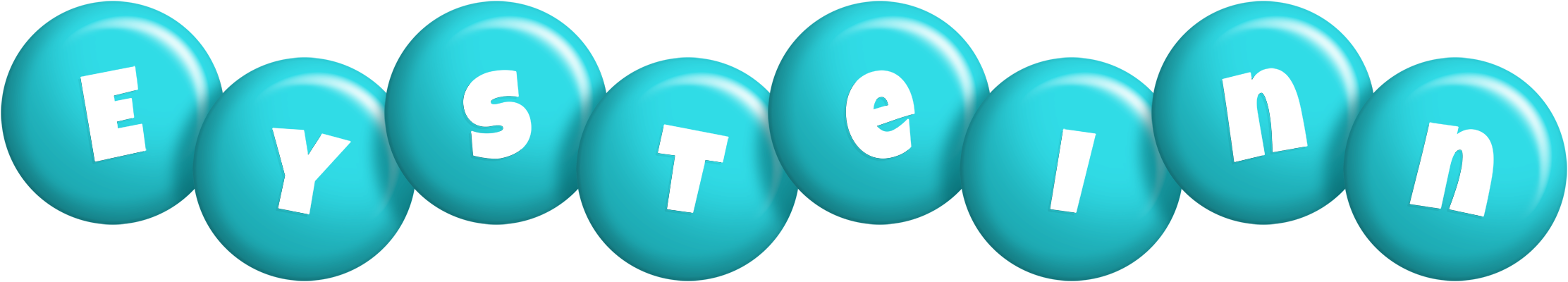 Eysteinn candy-azur logo