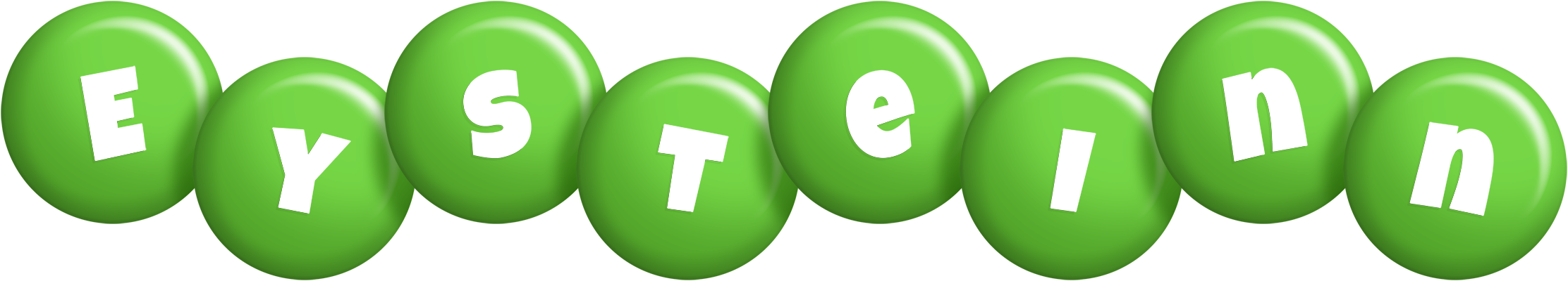 Eysteinn candy-green logo
