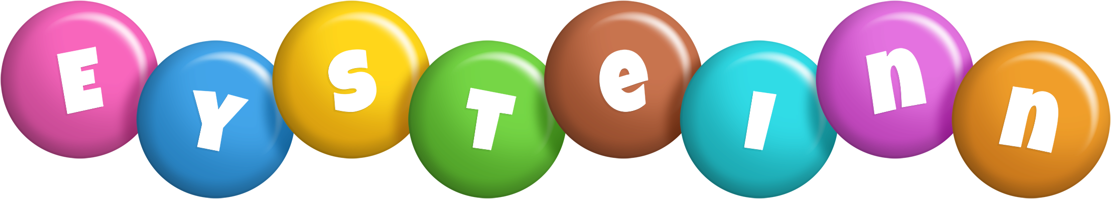 Eysteinn candy logo