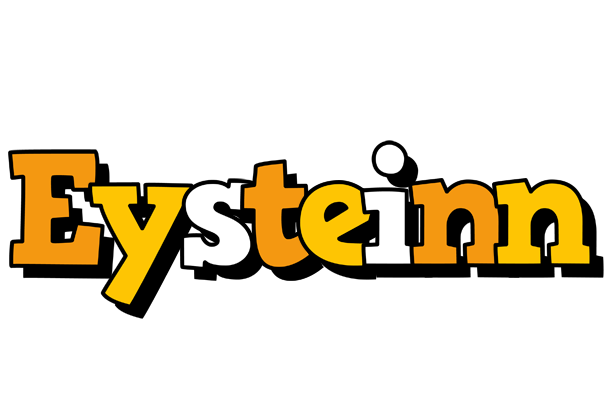 Eysteinn cartoon logo