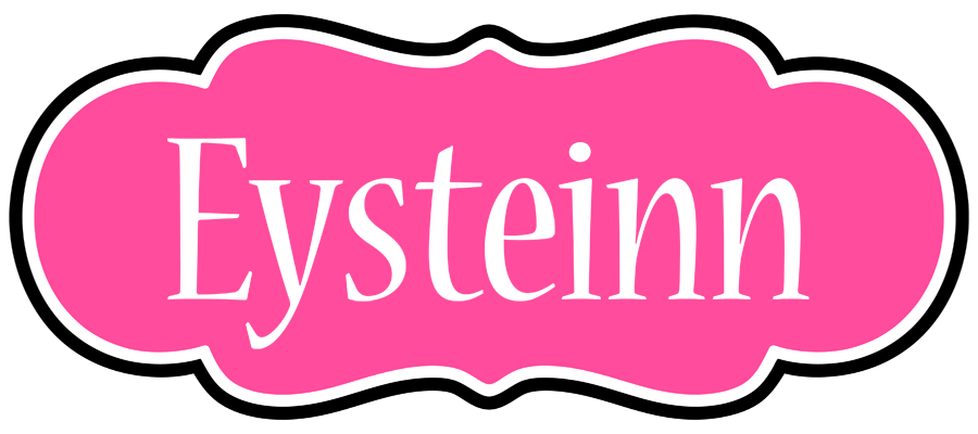Eysteinn invitation logo