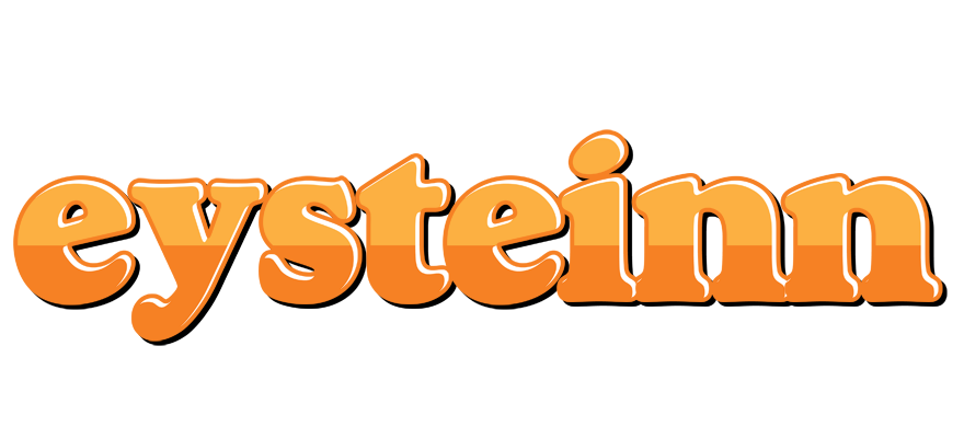 Eysteinn orange logo