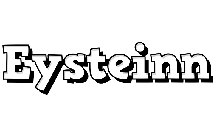 Eysteinn snowing logo