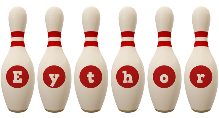 Eythor bowling-pin logo