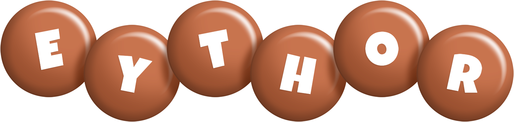 Eythor candy-brown logo