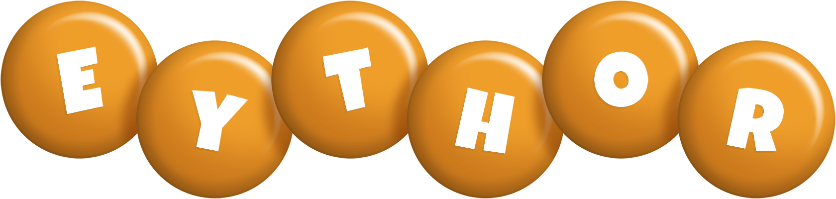Eythor candy-orange logo