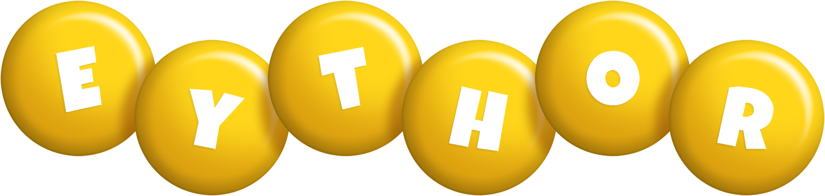 Eythor candy-yellow logo