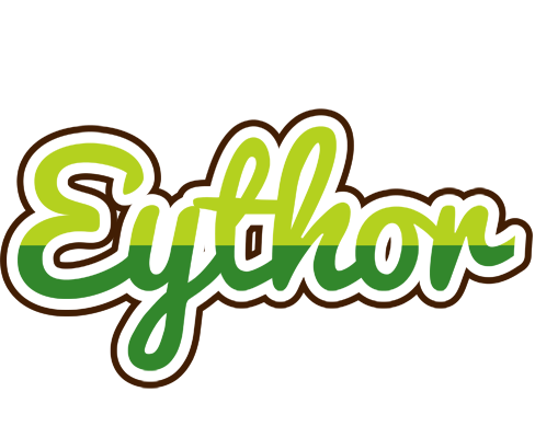 Eythor golfing logo