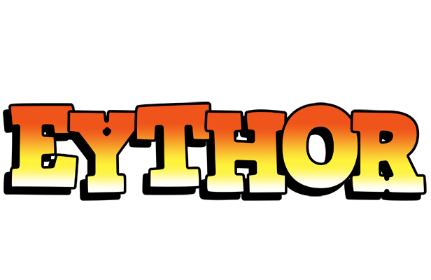 Eythor sunset logo