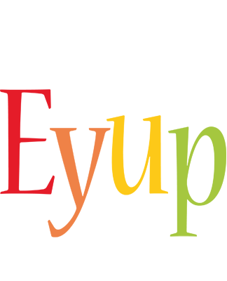 Eyup birthday logo