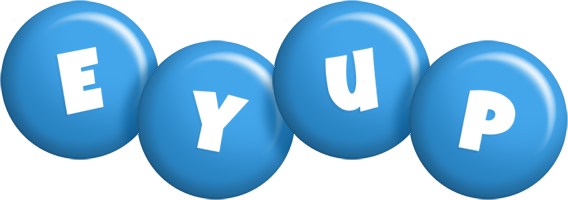 Eyup candy-blue logo