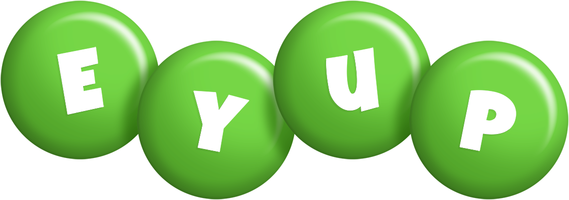 Eyup candy-green logo