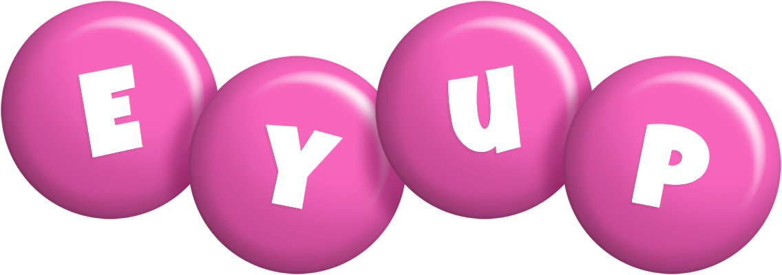Eyup candy-pink logo