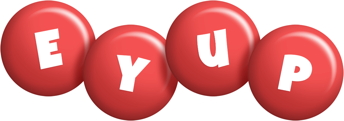 Eyup candy-red logo