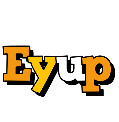 Eyup cartoon logo