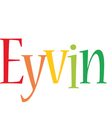 Eyvin birthday logo
