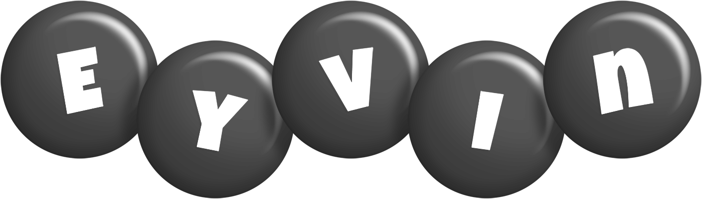 Eyvin candy-black logo