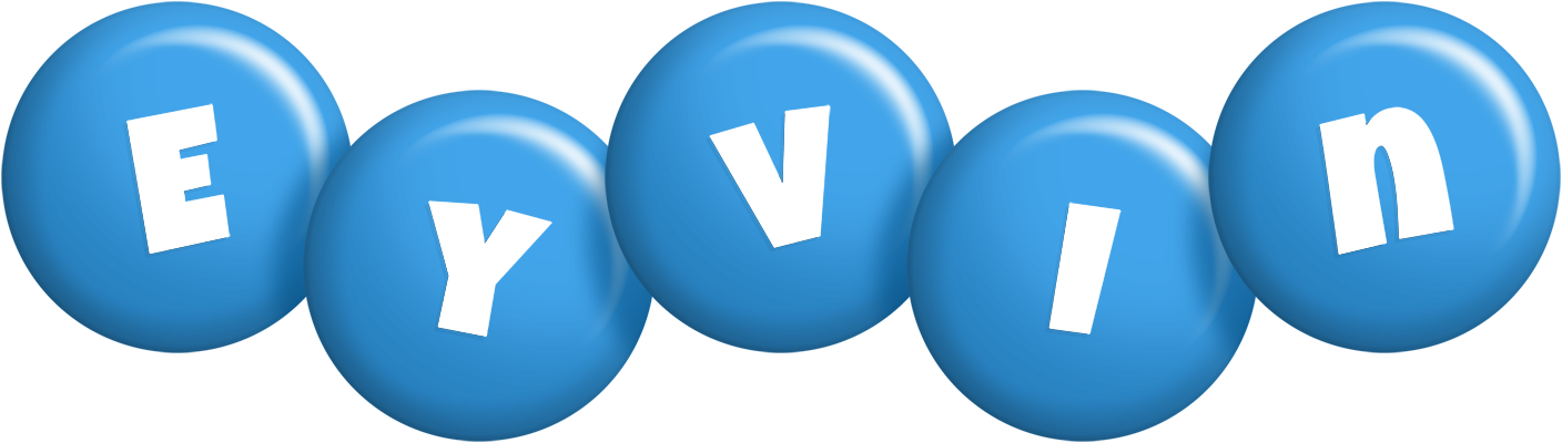 Eyvin candy-blue logo